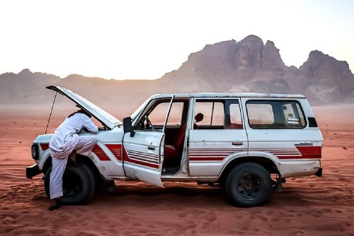 4x4 en panne
