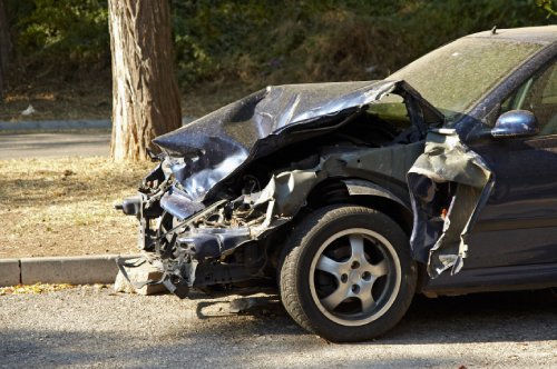 vehicule accidenté