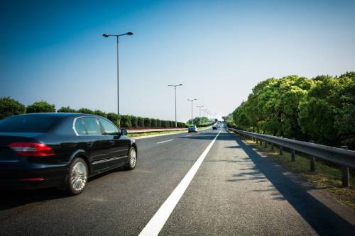 circulation sur la route